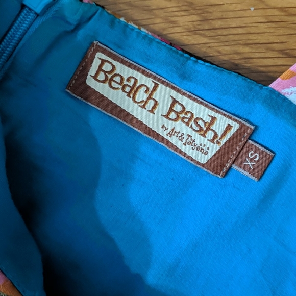 Beach Bash Dress - Bettie Page - Tatyana  *XS* - Picture 3 of 5